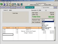 Micro Register Lite Point-Of-Sale System screenshot